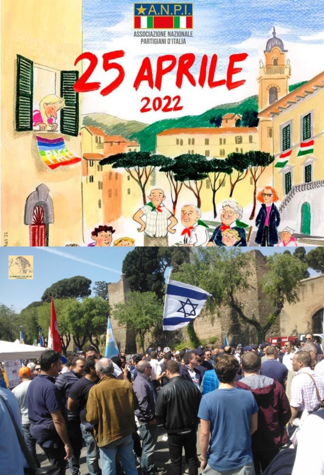 In propaganda di guerra, l’affondo sulla Resistenza e l’ANPI. Con la provocazione della Brigata Ebraica sul 25&nbsp;Aprile.