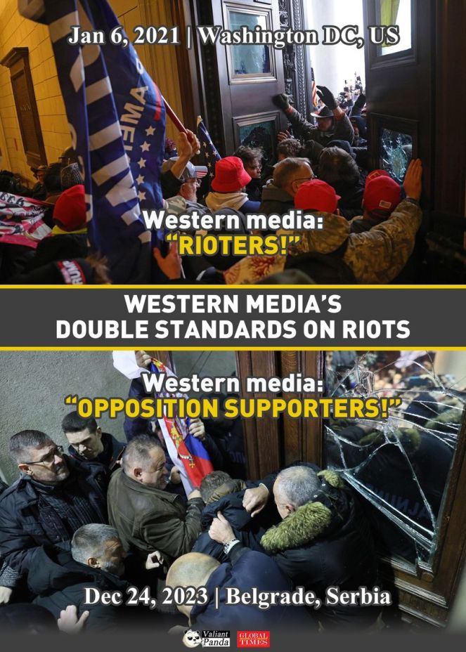 Il Maidan NATO in Serbia. L’ennesimo inganno di una Europa sempre più fascista (di Vladimir&nbsp;Volcic)